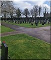 Cemetery paths, Bulwark, Chepstow