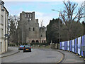 Kelso Abbey ruins