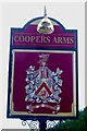 The sign of the Coopers Arms