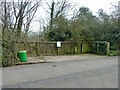 Former recycling bay, Old Horsham Road