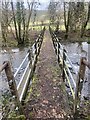 Footbridge over Afon Dulais