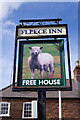 Sign for the Fleece Inn, Burgh le Marsh