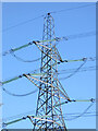 Pylon north-east of Burton Hastings in Warwickshire