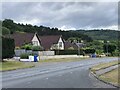 Houses on the A862 at Bunchrew