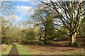 Path in Mote Park, toward Ashford Road