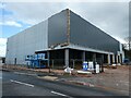 New industrial unit under construction, Matford Business Park, Exeter