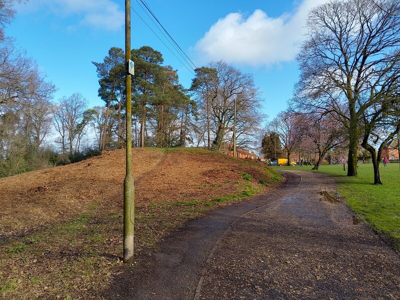 Round barrow cemetery © Oscar Taylor :: Geograph Britain and Ireland