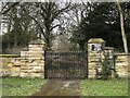 Little used southern entrance to Biddick Hall