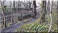 View over railway from Morris Wood