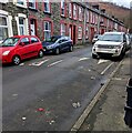 Speed bump across Cae Felin Street, Llanhilleth