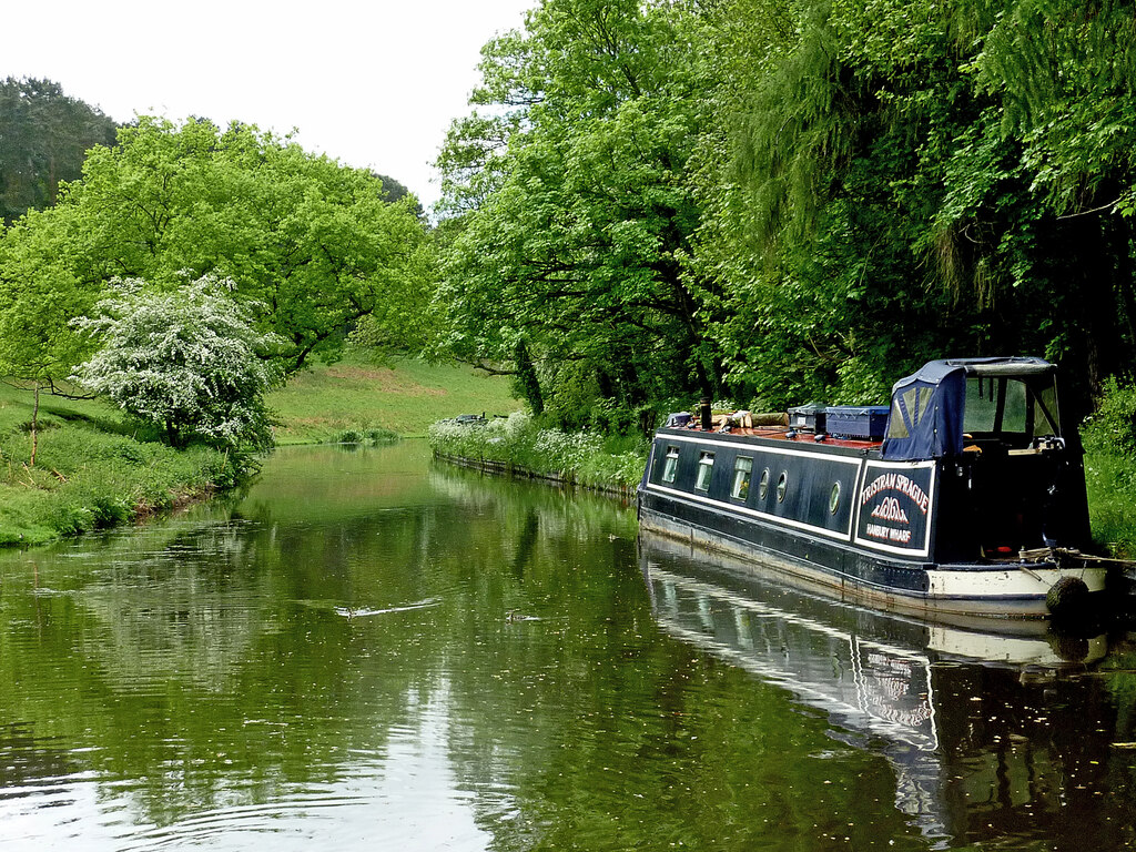 Canal north-east of Kinver in... © Roger D Kidd :: Geograph Britain and ...