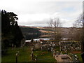 Cemetery overlooking Loch Ness at Foyers