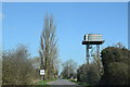 Water tower near Priestwood