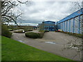 Car park and offices