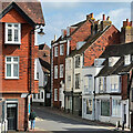 View east along High Street