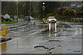 A structural failure in the road surface on Kingsley Road