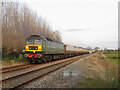 Railtour near Collins Lane Crossing, Purton