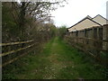 Track leading to the B3440 from Bridge Farm Pool