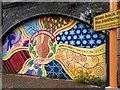 Multicultural mural, Smethwick Rolfe Street station