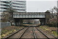 Railway line and bridge