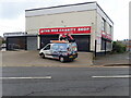 The entrance to The Wee Charity Shop in Shimna Road