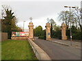 O1742 : Entrance to Dardistown cemetery by Gareth James