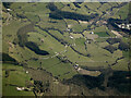 Cae-maen Wood from the air