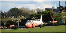 ST5165 : Hunting Jet Provost T3A at Park Farm Business Park by Thomas Nugent