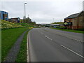 Along Rampart Way near Bishton Court