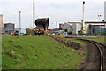 Appleby Frodingham Steel Works - slag ladle display