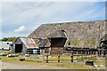 Listed barn, Marshborough Farm