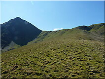 SH6361 : Uphill towards Foel Goch by Richard Law