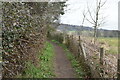 Footpath to Littleton Manor Farm