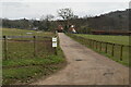 TQ2349 : Footpath to Littleton Manor Farm by N Chadwick