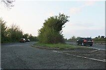 SO5619 : Parking area by the A40, Goodrich by David Howard