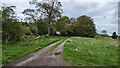 Looking up the drive towards 4 Gravel Hill