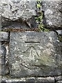 Benchmark on Wall of Presbyterian Manse