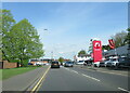 The A491 High Street near Amblecote