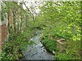 SE2836 : Meanwood Beck upstream from Monk Bridge by Stephen Craven