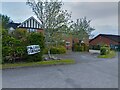 Polling station sign, Enborne Gate