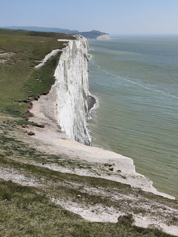 Chalk cliffs at Short Bottom © Mat Fascione :: Geograph Britain and Ireland