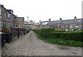 The alley at the rear of Stafford Parade, Halifax