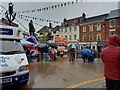 Coronation crowd in Market Place, Romsey