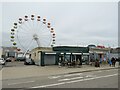 NJ9506 : Café and ferris wheel, Aberdeen by Malc McDonald