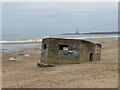 NJ9510 : Pillbox on the beach near Bridge of Don, Aberdeen by Malc McDonald