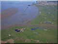 Lower Wick Farm from the air