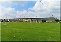 School playing field by the New Lawn Stadium