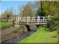 Bridge over Barbourne Brook, Gheluvent Park, Worcester