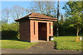 Bus shelter in Westborough