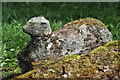 A carving at Ashkirk Parish Churchyard